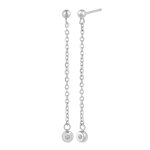 Pendantes so charm - bd4110 - argent - boucles d'oreilles argentes