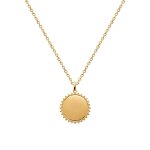 Mdaille femme maison de la bijouterie sensimio yw6vv00 plaqu or