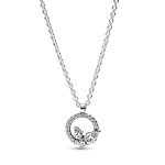 Pendentif herbier et cercle scintillants - pandora timeless