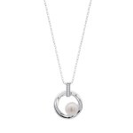 Pendentif lotus silver pearls - lp3902 - 1 - 1 dor� argent 925 / 1000