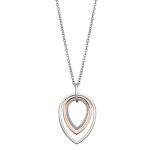 Pendentif lotus style bijoux bliss - ls2112 - 1 - 2 acier