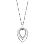 Pendentif lotus style bijoux bliss - ls2112 - 1 - 1 acier