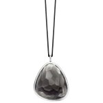 Pendentif ti sento 6724tg - pendentif gris argent femme