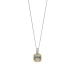 Pendentif ti sento - 6853gg argent 925 / 1000 vert