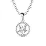 Pendentif zodiaque cancer finition argentée Pendentif zodiaque cancer finition argentée