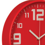 Pendule plastique d30 rouge