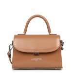 Petit sac  main en cuir camel suave even