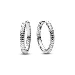 Petites cr�oles � charms pandora moments 292728c00 argent