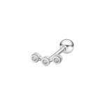 Piercing lotus silver lp3377 - 9 - 1 femme