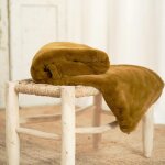 Plaid 125 x 150 fausse fourrure bronze indies Plaid 125 x 150 fausse fourrure bronze indies