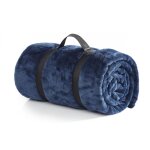 Plaid cocoon - bleu