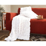 Plaid fooly - blanc Plaid fooly - blanc
