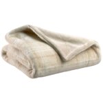 Plaid luba sable 140 x 180