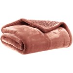 Plaid michka terracotta 130 x 160 Plaid michka terracotta 130 x 160