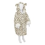 Plaid sweat enfant lopard hiss jaune 3  10 ans