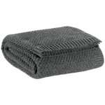 Plaid tricot recycl danilo carbone 130 x 160