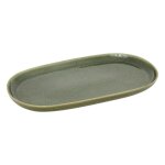Plat de présentation terre inconnue vert kaki Plat de présentation terre inconnue vert kaki