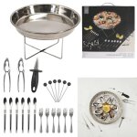 Plateau de service fruit de mer 22 accessoires m4