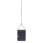 Pochette ceinture cuir confort marine