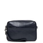 Pochette en cuir bleue Pochette en cuir bleue