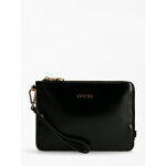 Pochette noire zip dor