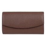 Pochette de soire - cuir de vachette - chocolat - confort