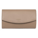 Pochette de soire - cuir de vachette - corce - confort beige