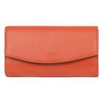 Pochette de soirée - cuir de vachette - orange - confort Pochette de soirée - cuir de vachette - orange - confort