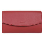 Pochette de soire - cuir de vachette - rouge fonc - confort