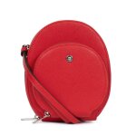 Pochette tlphone avec porte - cartes stop rfid cuir ava rouge en toile sam