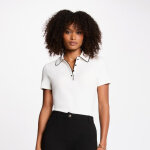 Polo avec boutons blanc