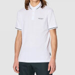 Polo en coton blanc