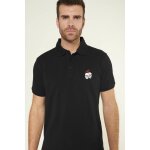 Polo erade noir york en coton Polo erade noir york en coton