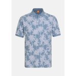 Polo m courtes en coton tyron sky bleu ciel