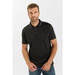 Polo noir en coton troy Polo noir en coton troy