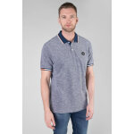 Polo polar bleu en coton Polo polar bleu en coton
