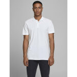 Polo slim fit polo manches courtes blanc en coton noel Polo slim fit polo manches courtes blanc en coton noel