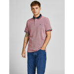 Polo slim fit polo manches courtes rouge en coton todd Polo slim fit polo manches courtes rouge en coton todd