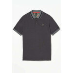 Polo talik noir en coton