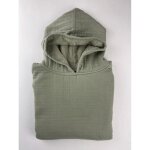 Poncho 1 et 2 ans en coton vert