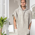 Poncho de bain unisexe s / m sand