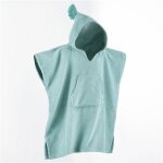 Poncho à capuche enfant vert Poncho à capuche enfant vert