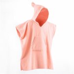 Poncho à capuche enfant rose thé Poncho à capuche enfant rose thé