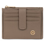 Porte - cartes aude taupe lucie en cuir