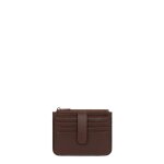 Porte - cartes confort chocolat en cuir liz