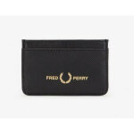 Porte carte cuir fred perry noir