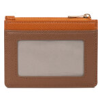 Porte - cartes cuir merline chocolat / multicolore hattie
