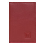 Porte - cartes cuir soft rouge axel