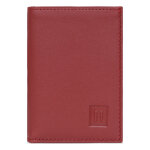 Porte - cartes cuir soft rouge xavi