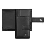 Porte carte homme cuir noir - classique